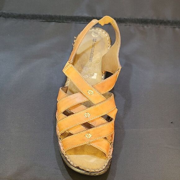 NATURALIZER CRAFT OPEN-TOE SLINGBACK SANDAL - Picture 7 of 13